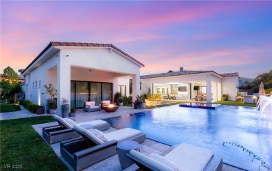 Situated in the prestigious guard-gated community of Southern on Southern Highlands Golf Club in Nevada - for sale on GolfHomes.com, golf home, golf lot