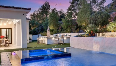 Situated in the prestigious guard-gated community of Southern on Southern Highlands Golf Club in Nevada - for sale on GolfHomes.com, golf home, golf lot
