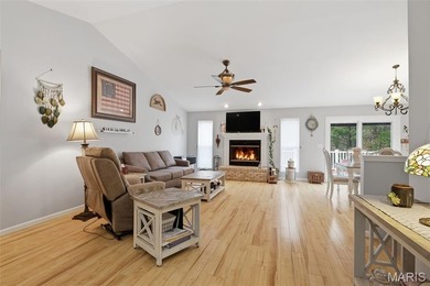 Wake up each morning to the peaceful sounds of hummingbirds and on Raintree Country Club in Missouri - for sale on GolfHomes.com, golf home, golf lot