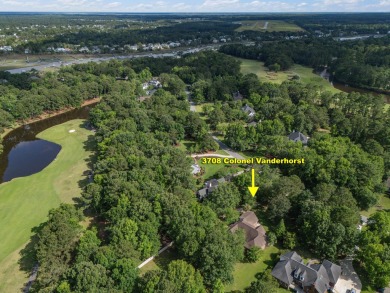 Welcome Home to 3708 Colonel Vanderhorst Circle. Nestled within on Dunes West Golf Club in South Carolina - for sale on GolfHomes.com, golf home, golf lot