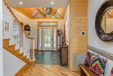 This one-of-a-kind, beautifully maintained four-bedroom on Lake Toxaway Country Club in North Carolina - for sale on GolfHomes.com, golf home, golf lot
