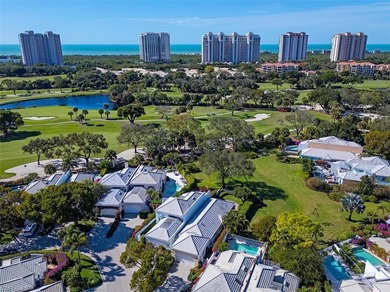 Discover tranquility in this exquisite Avignon model, a on Club at Pelican Bay Golf Course in Florida - for sale on GolfHomes.com, golf home, golf lot