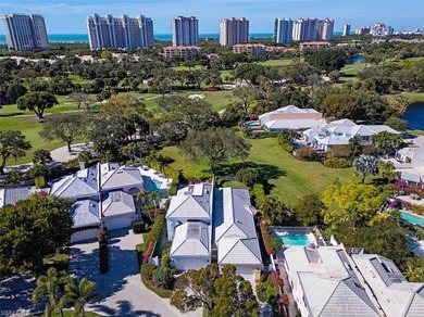 Discover tranquility in this exquisite Avignon model, a on Club at Pelican Bay Golf Course in Florida - for sale on GolfHomes.com, golf home, golf lot