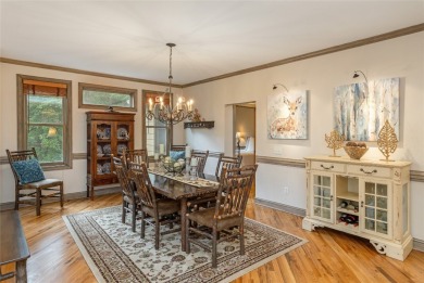 This one-of-a-kind, beautifully maintained four-bedroom on Lake Toxaway Country Club in North Carolina - for sale on GolfHomes.com, golf home, golf lot