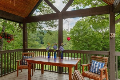 This one-of-a-kind, beautifully maintained four-bedroom on Lake Toxaway Country Club in North Carolina - for sale on GolfHomes.com, golf home, golf lot
