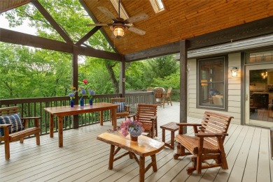 This one-of-a-kind, beautifully maintained four-bedroom on Lake Toxaway Country Club in North Carolina - for sale on GolfHomes.com, golf home, golf lot