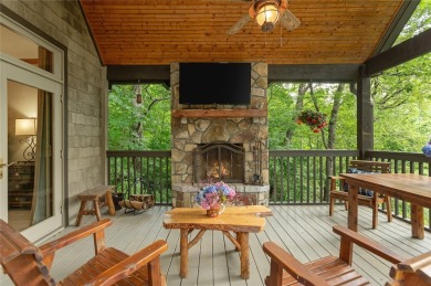 This one-of-a-kind, beautifully maintained four-bedroom on Lake Toxaway Country Club in North Carolina - for sale on GolfHomes.com, golf home, golf lot