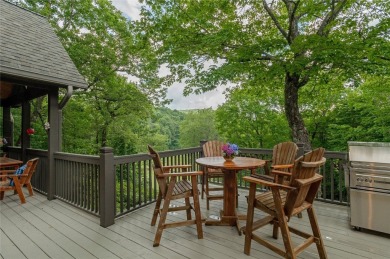 This one-of-a-kind, beautifully maintained four-bedroom on Lake Toxaway Country Club in North Carolina - for sale on GolfHomes.com, golf home, golf lot