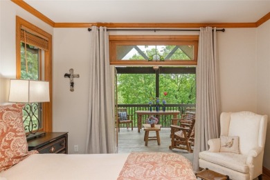 This one-of-a-kind, beautifully maintained four-bedroom on Lake Toxaway Country Club in North Carolina - for sale on GolfHomes.com, golf home, golf lot