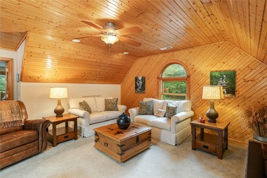 This one-of-a-kind, beautifully maintained four-bedroom on Lake Toxaway Country Club in North Carolina - for sale on GolfHomes.com, golf home, golf lot