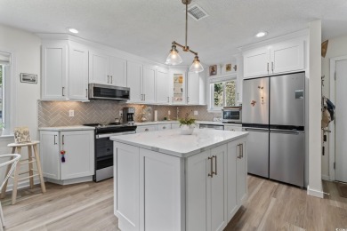 Welcome home to this beautifully renovated cottage style patio on Heron Point Golf Club in South Carolina - for sale on GolfHomes.com, golf home, golf lot