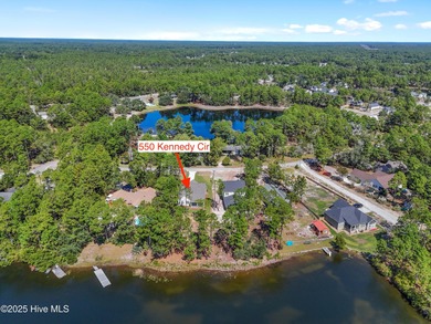 This exceptional new lakefront home by Langbeen Builders, Inc on The Lakes Country Club in North Carolina - for sale on GolfHomes.com, golf home, golf lot