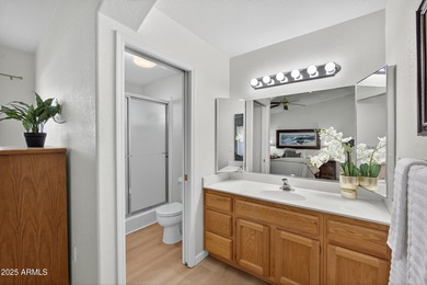 Check out this Partially Furnished, 2 bedroom, 2 bathroom 2 Car on Sunland Springs Golf Course  in Arizona - for sale on GolfHomes.com, golf home, golf lot