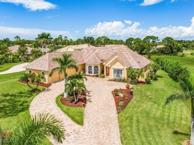 Fabulous estate home on golf course in Burnt Store Marina on Burnt Store Golf Club in Florida - for sale on GolfHomes.com, golf home, golf lot