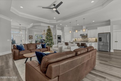 This impeccably maintained home, spanning over 2,900 square feet on Compass Pointe Golf Course in North Carolina - for sale on GolfHomes.com, golf home, golf lot