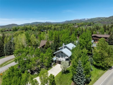 Bright and beautifully updated Steamboat Springs home just on Rollingstone Ranch Golf Club in Colorado - for sale on GolfHomes.com, golf home, golf lot