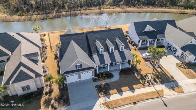 This impeccably maintained home, spanning over 2,900 square feet on Compass Pointe Golf Course in North Carolina - for sale on GolfHomes.com, golf home, golf lot