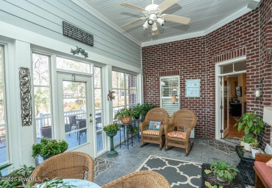 Gorgeous brick home on .54/acre with pond & golf views which is on Ocean Ridge Plantation in North Carolina - for sale on GolfHomes.com, golf home, golf lot