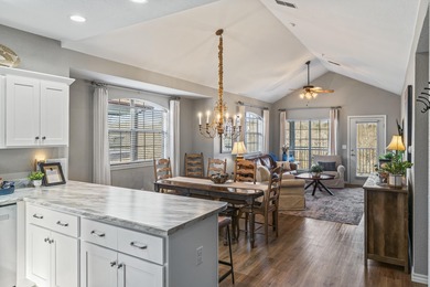 Discover luxury living in this beautifully remodeled 2-bedroom on Ledgestone Country Club and Golf Course in Missouri - for sale on GolfHomes.com, golf home, golf lot