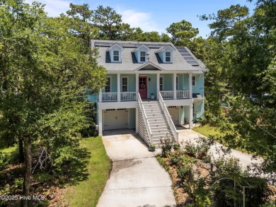 Coastal Elegance in The Arboretum - Custom-Built 4BR Home with on Oak Island Golf Club in North Carolina - for sale on GolfHomes.com, golf home, golf lot
