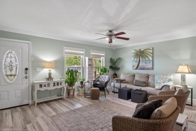 Welcome to this beautifully renovated 1-bedroom, 2-full-bathroom on Sun n Lake Golf and Country Club in Florida - for sale on GolfHomes.com, golf home, golf lot
