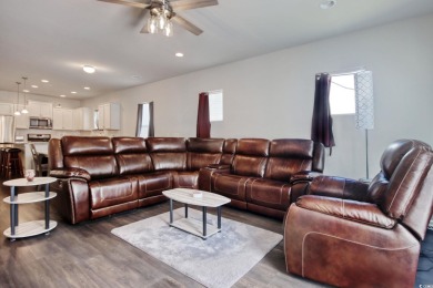 This like new, barely lived in Compton floor plan in Berkshire on World Tour Golf Links in South Carolina - for sale on GolfHomes.com, golf home, golf lot