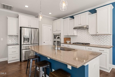 Tucked into a quiet pocket of 12 Oaks, 116 Edgegrove Lane on The Club At Twelve Oaks in North Carolina - for sale on GolfHomes.com, golf home, golf lot