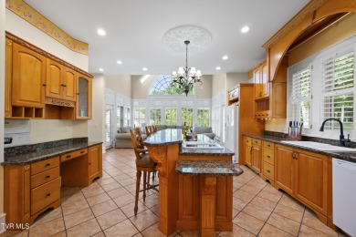 Nestled behind a private gated entrance and situated on 2.88 on Tri Cities Golf Club in Tennessee - for sale on GolfHomes.com, golf home, golf lot