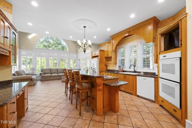 Nestled behind a private gated entrance and situated on 2.88 on Tri Cities Golf Club in Tennessee - for sale on GolfHomes.com, golf home, golf lot