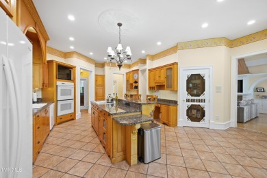Nestled behind a private gated entrance and situated on 2.88 on Tri Cities Golf Club in Tennessee - for sale on GolfHomes.com, golf home, golf lot
