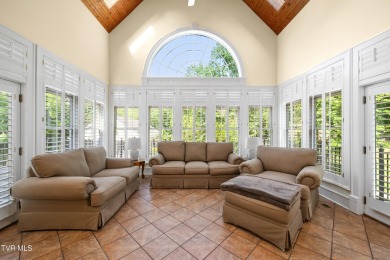Nestled behind a private gated entrance and situated on 2.88 on Tri Cities Golf Club in Tennessee - for sale on GolfHomes.com, golf home, golf lot