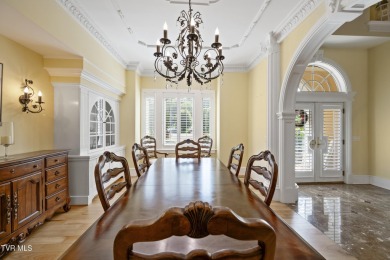 Nestled behind a private gated entrance and situated on 2.88 on Tri Cities Golf Club in Tennessee - for sale on GolfHomes.com, golf home, golf lot