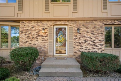 Classic and timeless, this quality built two-story home is on New Prague Golf Club in Minnesota - for sale on GolfHomes.com, golf home, golf lot