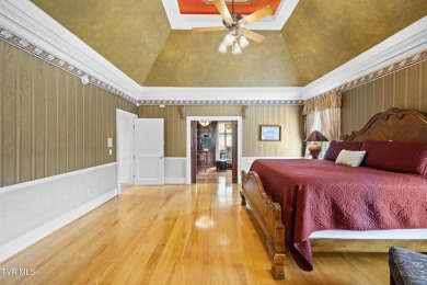 Nestled behind a private gated entrance and situated on 2.88 on Tri Cities Golf Club in Tennessee - for sale on GolfHomes.com, golf home, golf lot