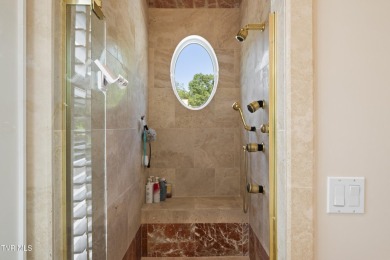 Nestled behind a private gated entrance and situated on 2.88 on Tri Cities Golf Club in Tennessee - for sale on GolfHomes.com, golf home, golf lot