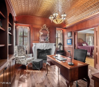 Nestled behind a private gated entrance and situated on 2.88 on Tri Cities Golf Club in Tennessee - for sale on GolfHomes.com, golf home, golf lot