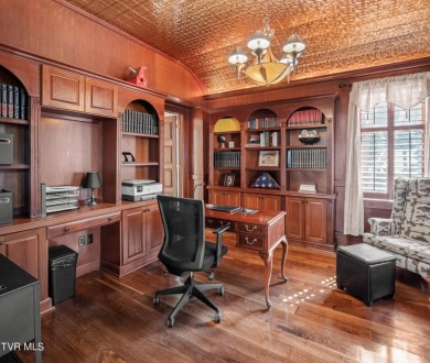 Nestled behind a private gated entrance and situated on 2.88 on Tri Cities Golf Club in Tennessee - for sale on GolfHomes.com, golf home, golf lot