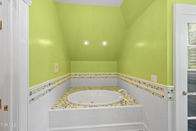 Nestled behind a private gated entrance and situated on 2.88 on Tri Cities Golf Club in Tennessee - for sale on GolfHomes.com, golf home, golf lot