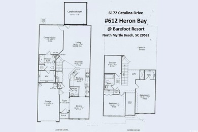 A very special  unique 3 1/2  bedroom 2 1/2  bathroom townhouse on Barefoot Resort and Golf Club  in South Carolina - for sale on GolfHomes.com, golf home, golf lot