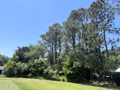 GOLF COURSE View Lot! A beautiful lot with several mature trees on St. Augustine Shores Golf Club in Florida - for sale on GolfHomes.com, golf home, golf lot