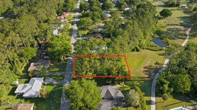 GOLF COURSE View Lot! A beautiful lot with several mature trees on St. Augustine Shores Golf Club in Florida - for sale on GolfHomes.com, golf home, golf lot