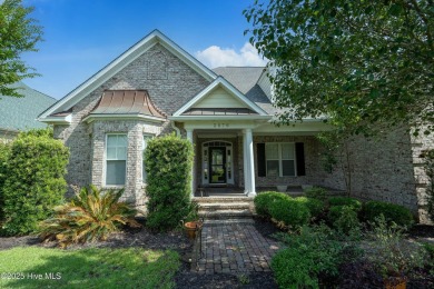 Discover refined Southern living in this meticulously crafted 2 on Members Club At St. James Plantation in North Carolina - for sale on GolfHomes.com, golf home, golf lot