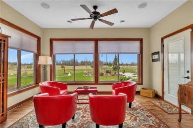 This stunning, better than new executive one and a half story on Rich Spring Golf Club in Minnesota - for sale on GolfHomes.com, golf home, golf lot