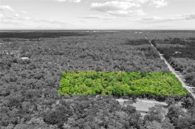 Prime 5-Acre Lot in Desirable Golden Gate Estates, Naples. This on The Club At Twin Eagles in Florida - for sale on GolfHomes.com, golf home, golf lot