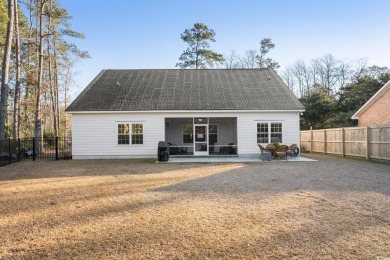 Like new, 2022 build, 4 bed/3  1/2  bath in Hagley Estates, with on The Founders Club At Pawleys Island in South Carolina - for sale on GolfHomes.com, golf home, golf lot