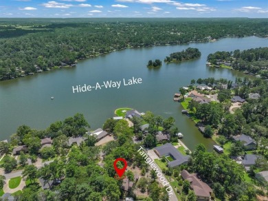 Step into this beautifully designed 2-bedroom, 2-bath home that on Hide-A-Way Lake Golf Course in Texas - for sale on GolfHomes.com, golf home, golf lot