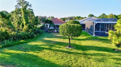 Beautiful and move-in ready CBS one-story pool home is privately on Eagle Marsh Golf Club in Florida - for sale on GolfHomes.com, golf home, golf lot