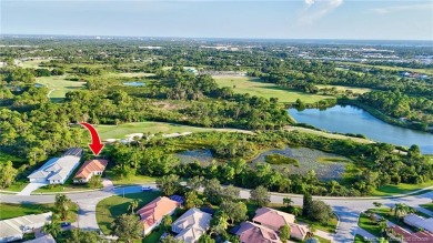 Beautiful and move-in ready CBS one-story pool home is privately on Eagle Marsh Golf Club in Florida - for sale on GolfHomes.com, golf home, golf lot