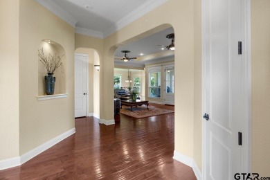 Discover an exceptional residence where sophisticated living on Hide-A-Way Lake Golf Course in Texas - for sale on GolfHomes.com, golf home, golf lot