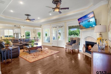 Discover an exceptional residence where sophisticated living on Hide-A-Way Lake Golf Course in Texas - for sale on GolfHomes.com, golf home, golf lot